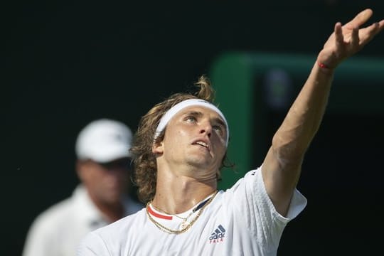 Schlägt am Hamburger Rothenbaum auf: Alexander Zverev.