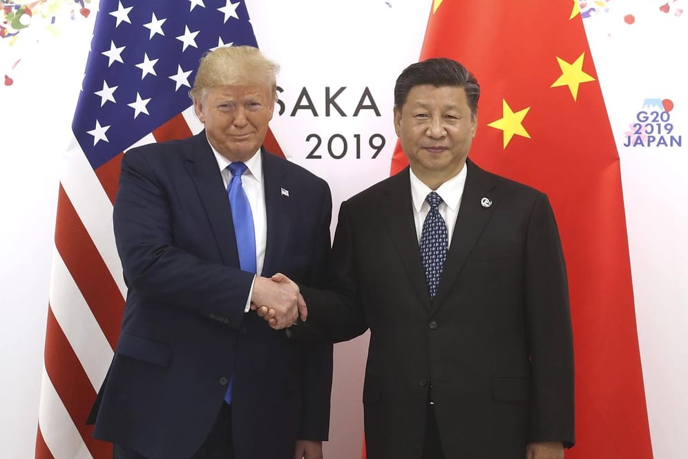 Donald Trump und Xi Jinping in Osaka: China und die USA reden im Handelsstreit wieder.