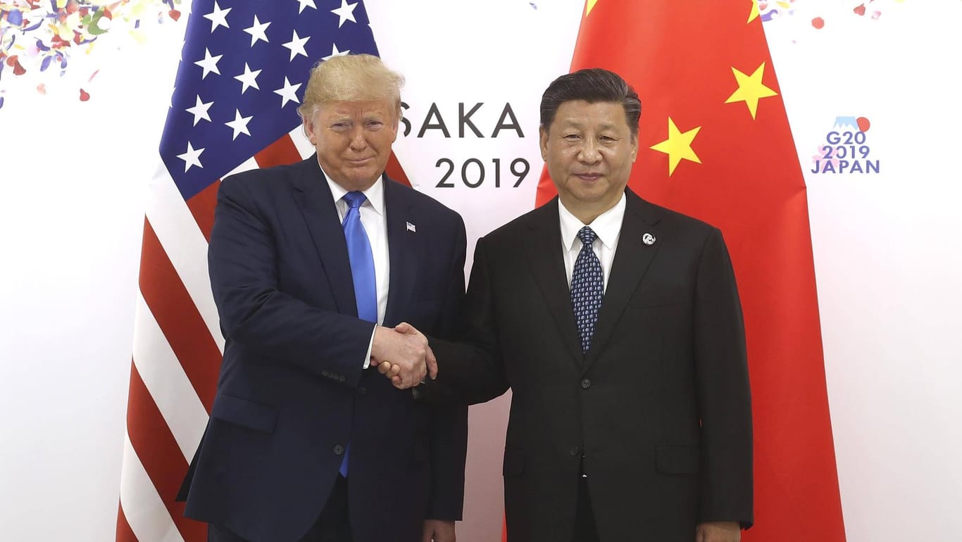 Donald Trump und Xi Jinping in Osaka: China und die USA reden im Handelsstreit wieder.