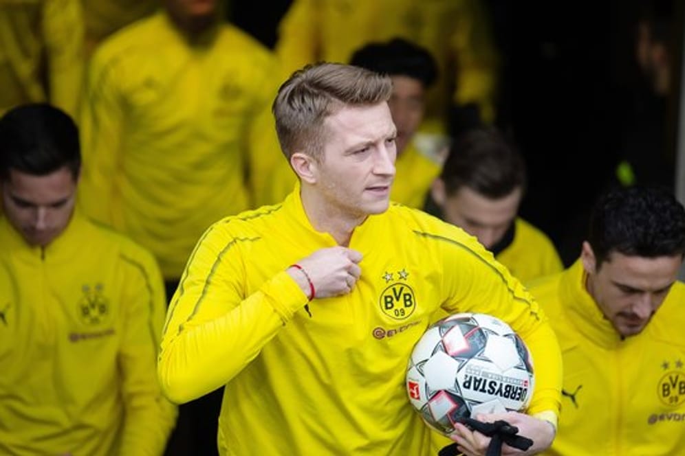 Hat die Meisterschaft als Ziel: BVB-Kapitän Marco Reus.