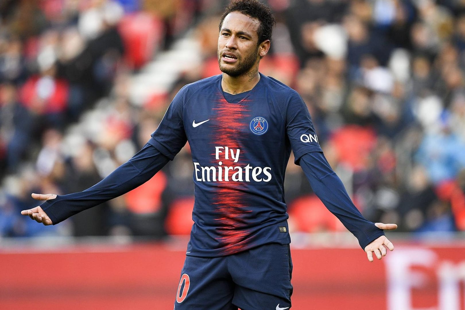 Aktuell noch mehr im Fokus als sonst: Paris-Profi Neymar.