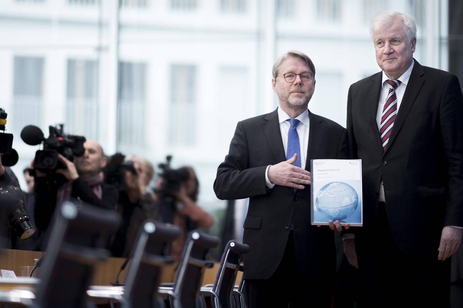 Innenminister Horst Seehofer und Bamf-Chef Hans-Eckhard Sommer.