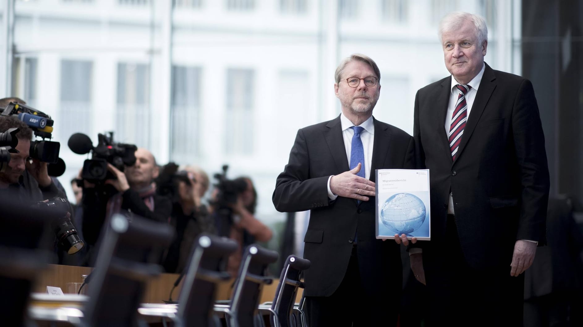 Innenminister Horst Seehofer und Bamf-Chef Hans-Eckhard Sommer.