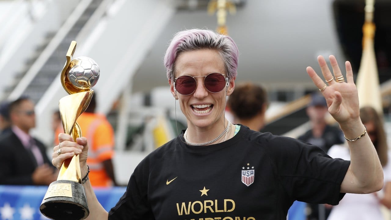 Frau klarer Worte: Fußball-Weltmeisterin Megan Rapinoe.