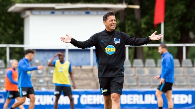 Sieht in den beiden Derbys mit Union Berlin zwei Siege als Pflicht an: Hertha-Trainer Ante Covic.