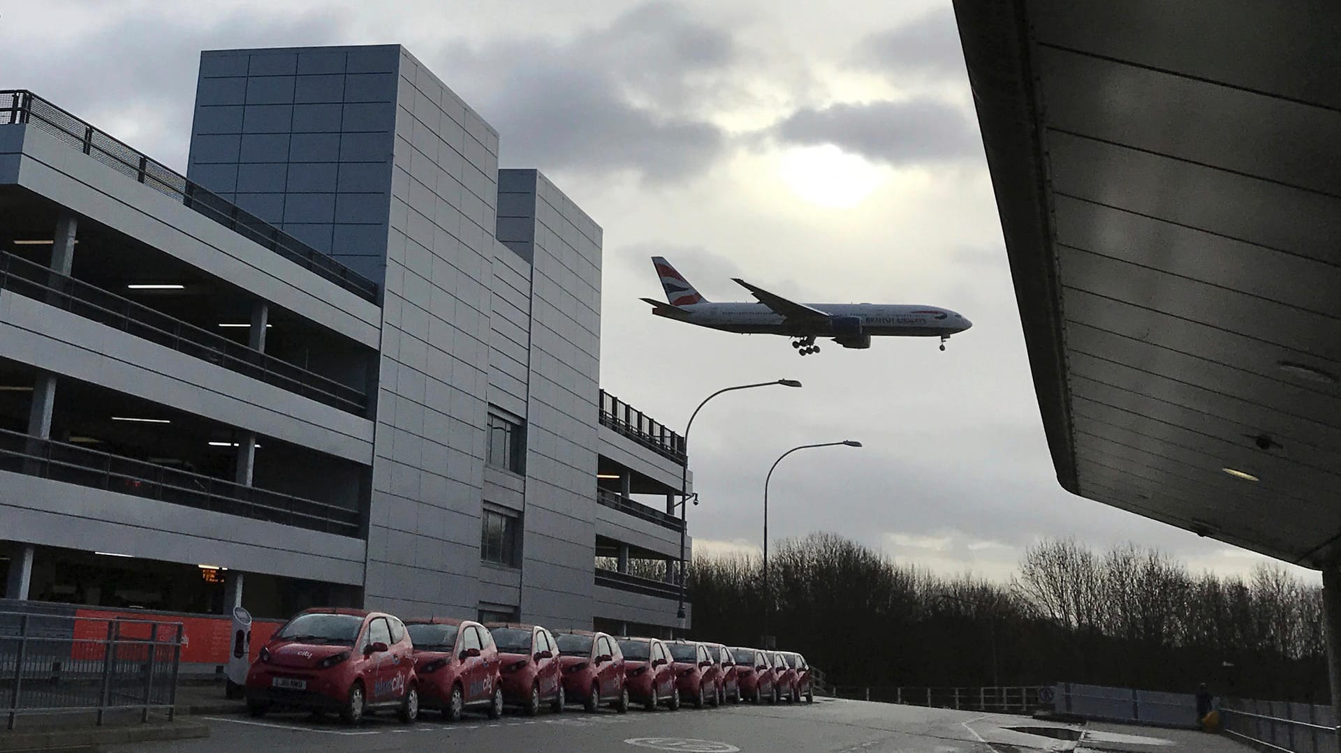 Der Flughafen Gatwick in London.