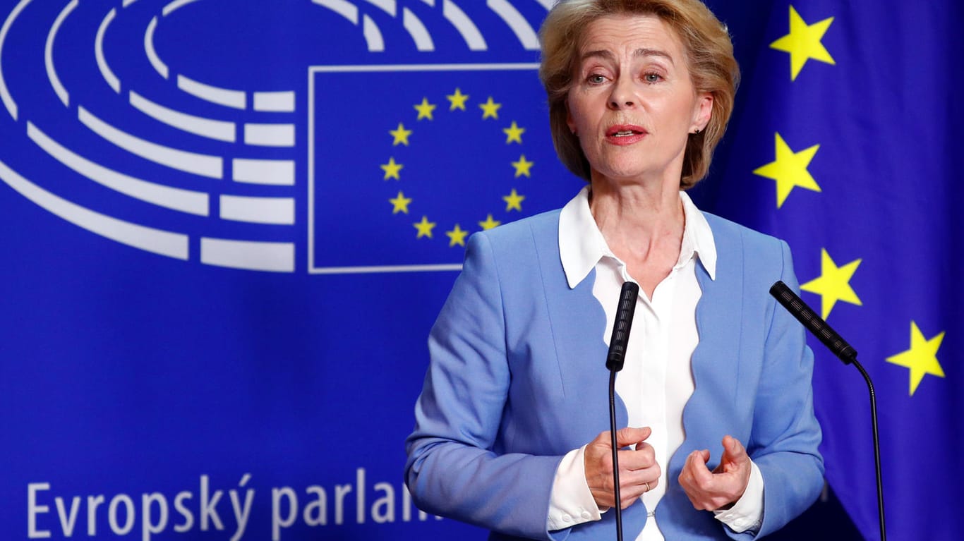 Ursula von der Leyen: Das Europaparlament soll über die Bundesverteidigungsministerin als Nachfolgerin für Juncker an der Spitze der EU-Kommission entscheiden. Es gibt Widerstand.