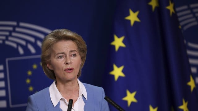 Die Kandidatin für das Amt der Präsidentin der Europäischen Kommission: Ursula von der Leyen.