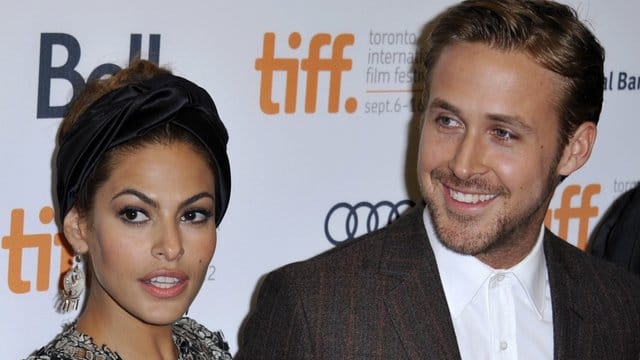 Eva Mendes und Ryan Gosling begrüßen ein neues Familien-Mitglied: Dobermann-Welpe Lucho.