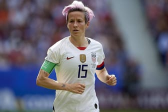 Fußball-Weltmeisterin: Megan Rapinoe gewann das Finale gegen die Niederlande mit 2:0.