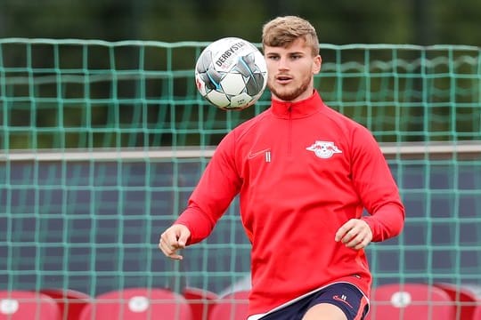 Musste das RB-Training abbrechen: Leipzig-Torjäger Timo Werner.