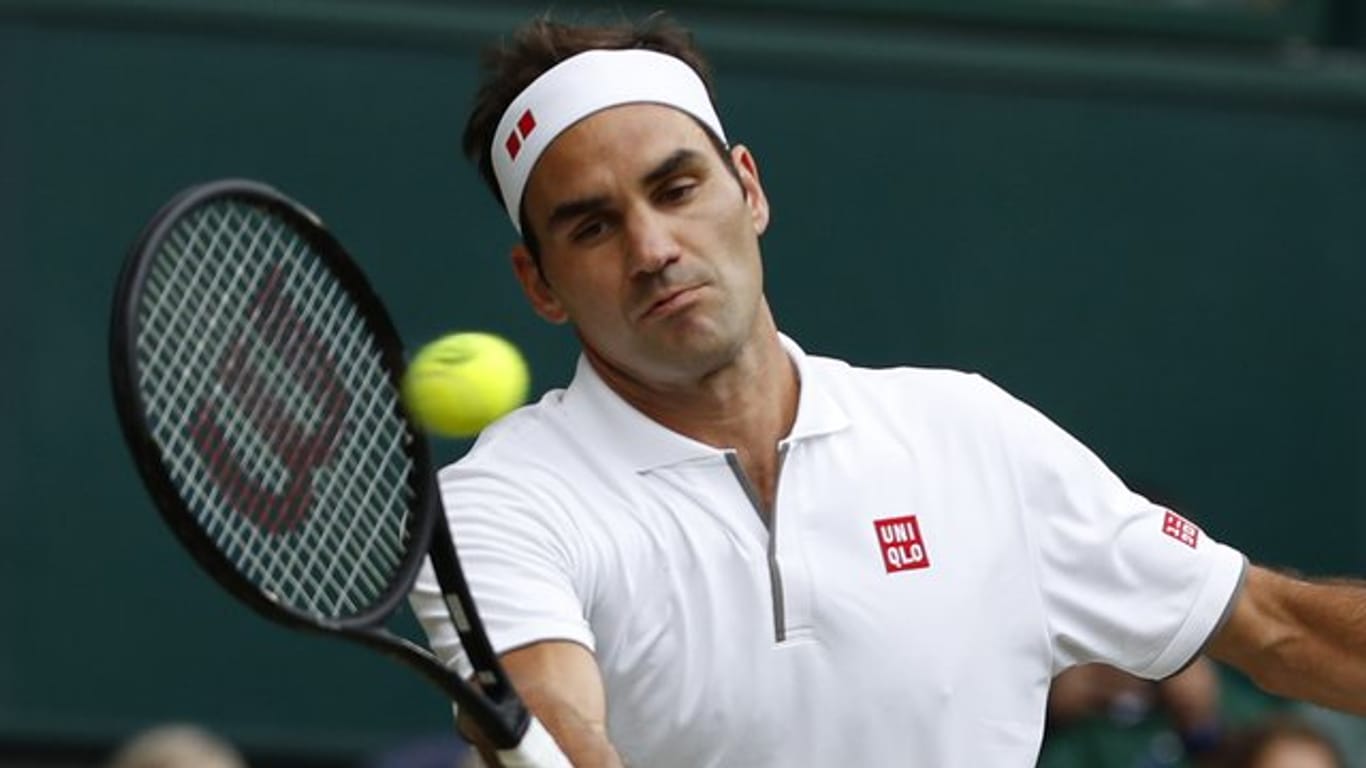 Trifft im Wimbledon-Halbfinale auf Rafael Nadal: Roger Federer.