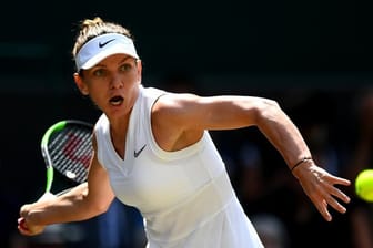 Steht im Finale von Wimbledon: Die Rumänin Simona Halep.