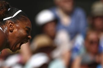 Steht zum elften Mal im Finale von Wimbledon: Serena Williams triumphiert.
