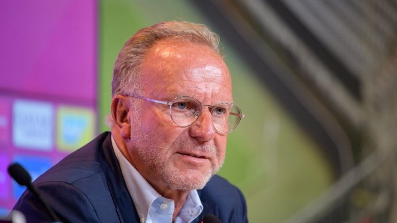 Macht sich "um die Wettbewerbsfähigkeit auf dem Transfermarkt keine Sorgen": Karl-Heinz Rummenigge, Vorstandschef vom FC Bayern.
