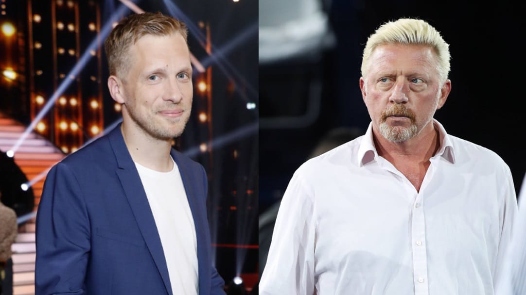 Oliver Pocher und Boris Becker: Der Comedian will dem Sportler aus der Misere helfen.