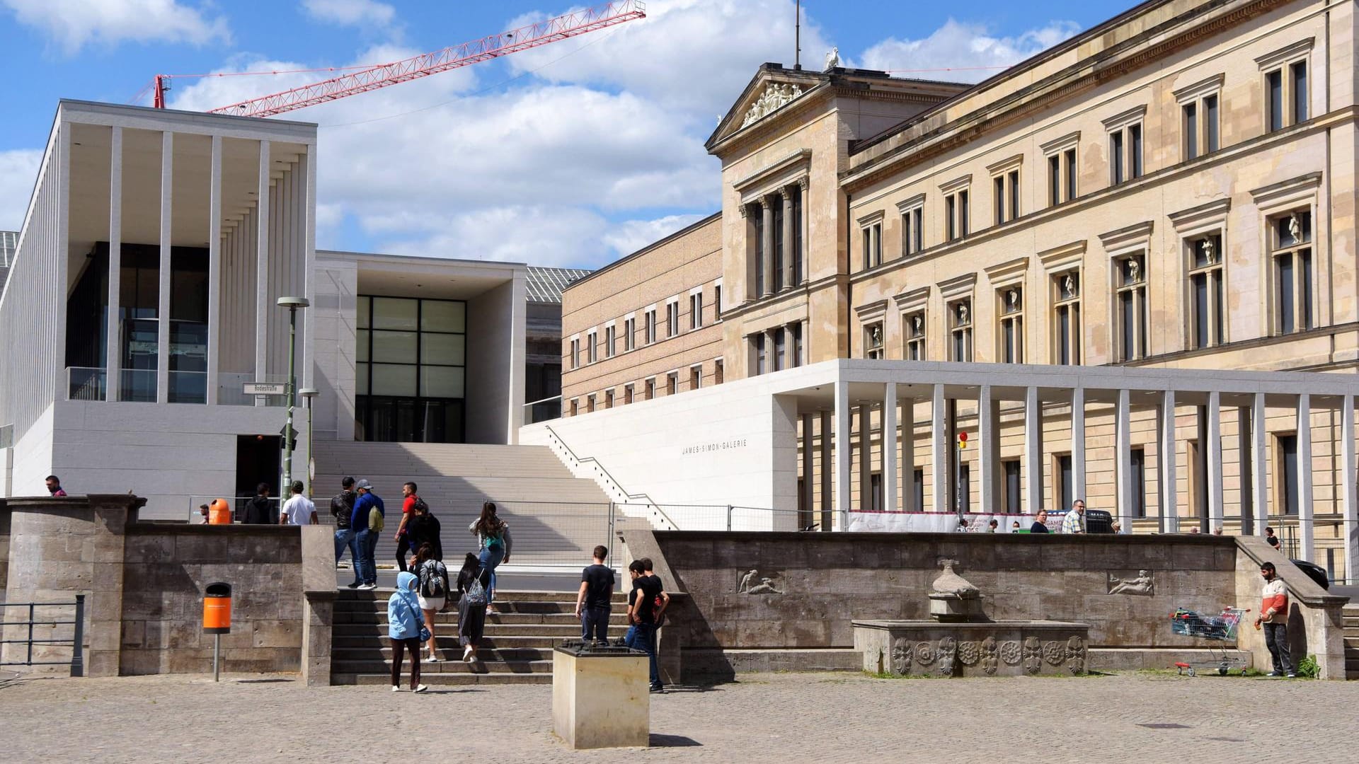 James-Simon-Galerie auf der Berliner Museumsinsel.