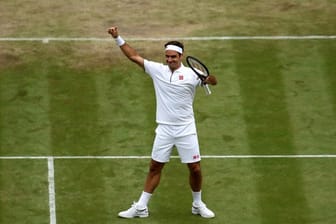 Roger Federer tritt im Wimbledon-Halbfinale zum 40.