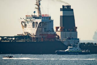 Der Supertanker "Grace 1": Das Schiff wurde vor Gibraltar festgesetzt. Das erzürnt den Iran.