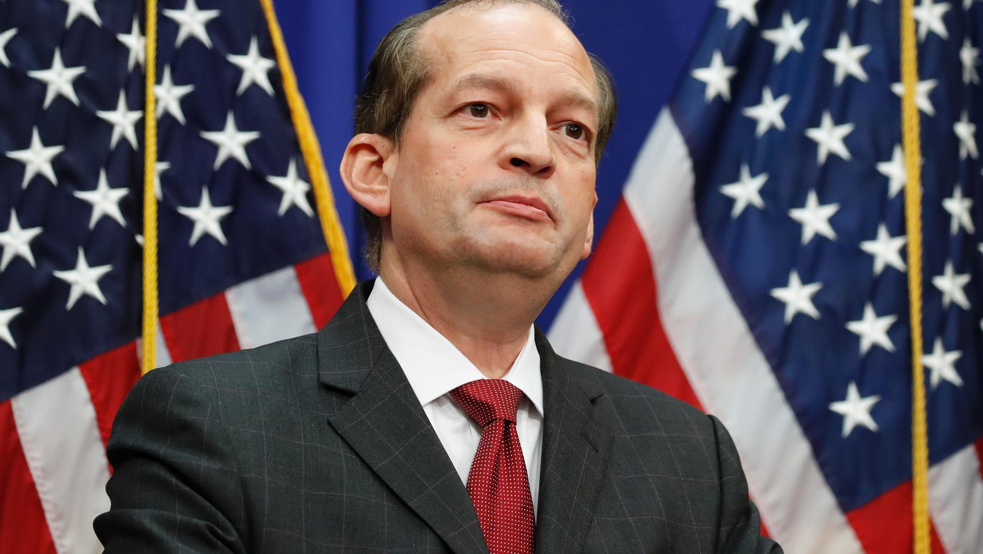 Stellt sein Amt zur Verfügung: US-Arbeitsminister Alex Acosta.