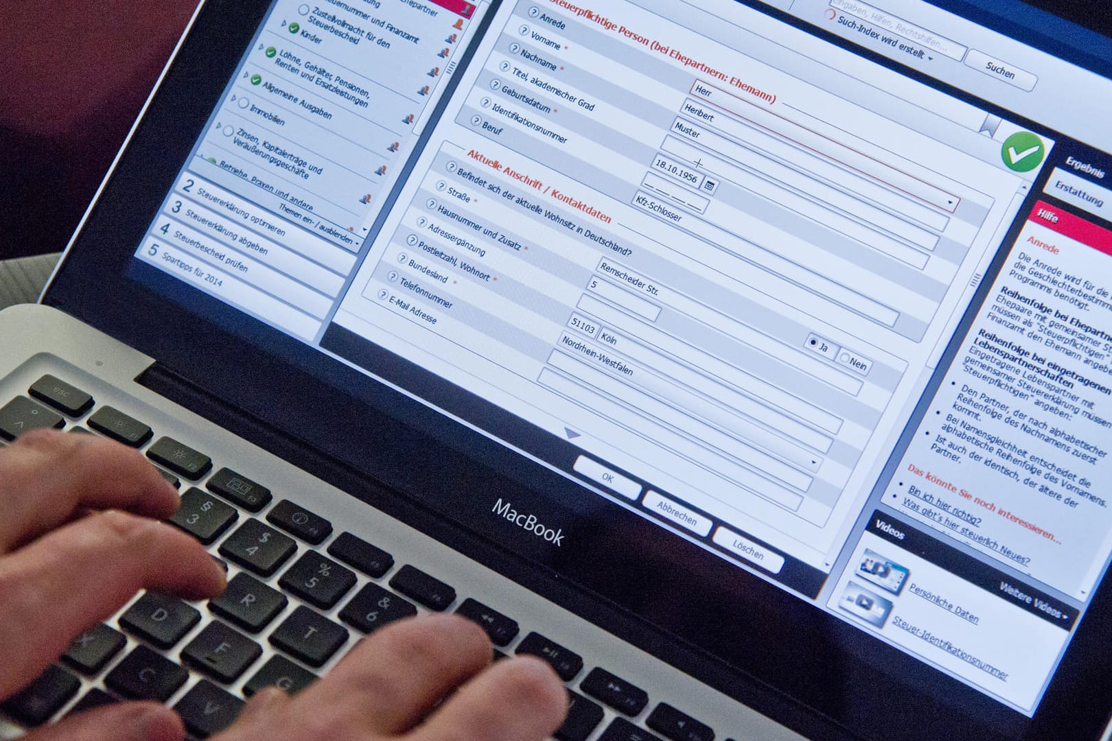 Die elektronische Steuersoftware: Die Idee ist gut – doch das Anmeldeverfahren ist kompliziert. (Archivbild)