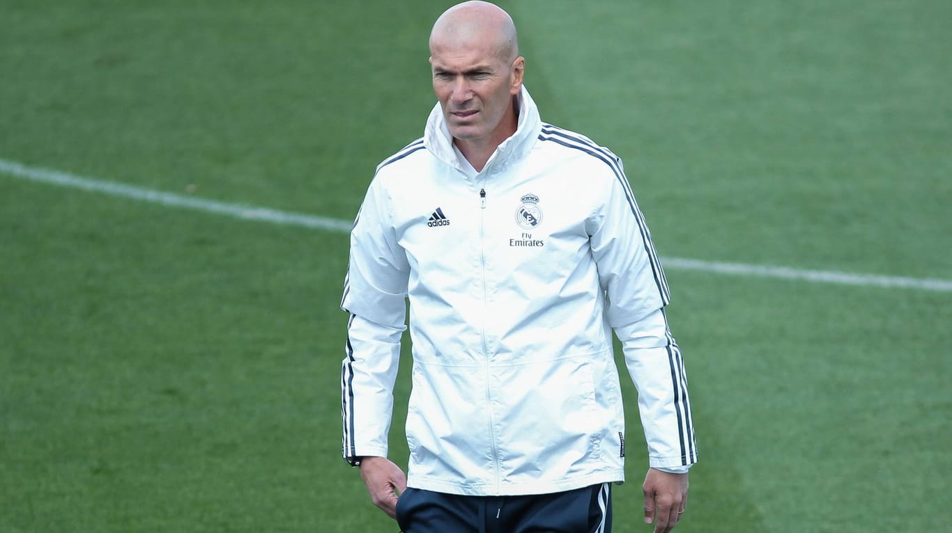 Vorerst nicht beim Real-Training: Zinédine Zidane.