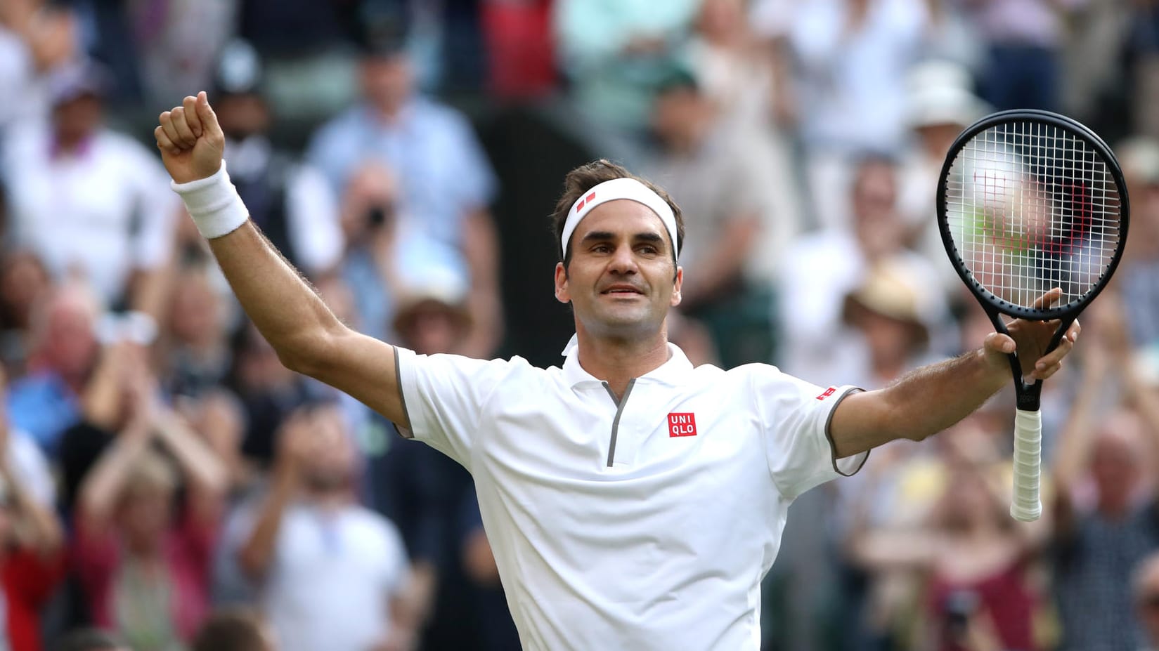 Roger Federer triumphiert über Rafael Nadal und steht zum zwölften Mal im Wimbledon-Finale.