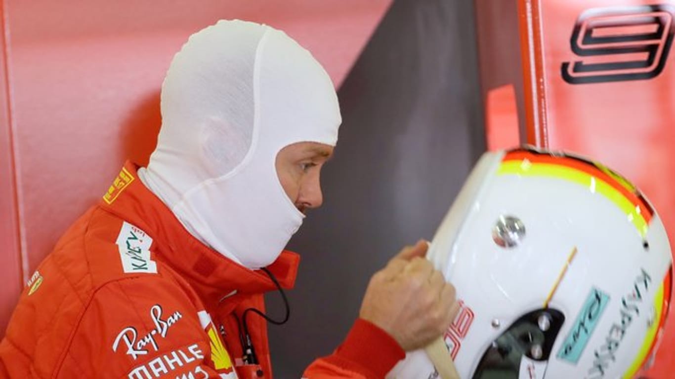 Braucht einen Sieg: Beim Rennen in Silverstone steht Sebastian Vettel unter Druck.
