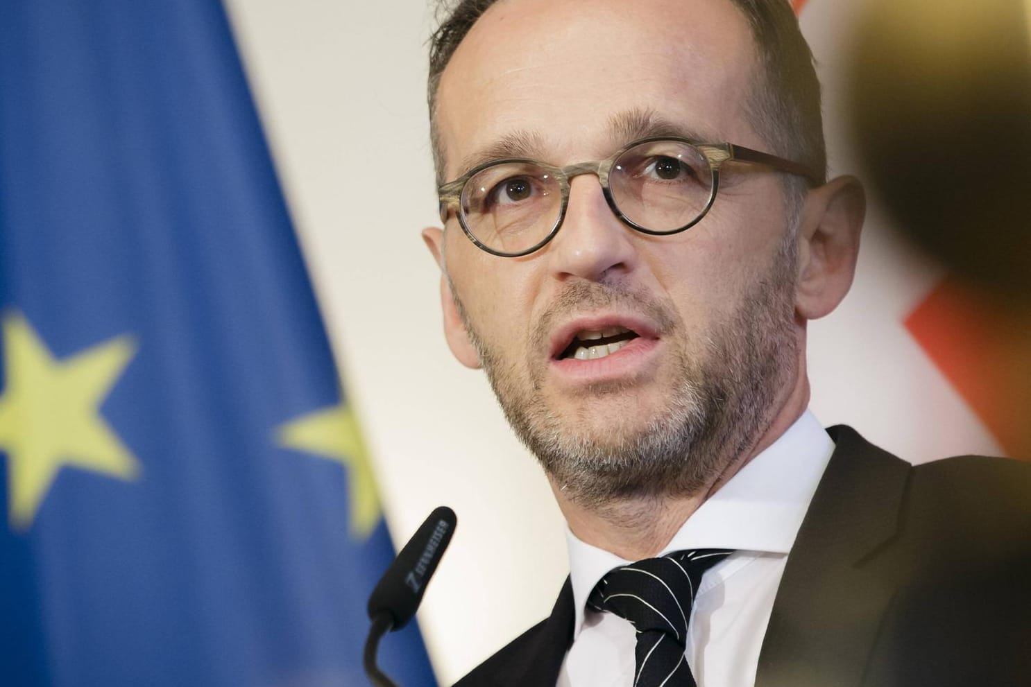 Heiko Maas: Der deutsche Außenminister kündigt eine deutsche Initiative zur Verteilung von Migranten aus dem Mittelmeer an.