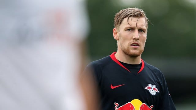Absolvierte nur ein individuelles Trainingsprogramm: Emil Forsberg. Absolvierte nur ein individuelles Trainingsprogramm: Emil Forsberg.