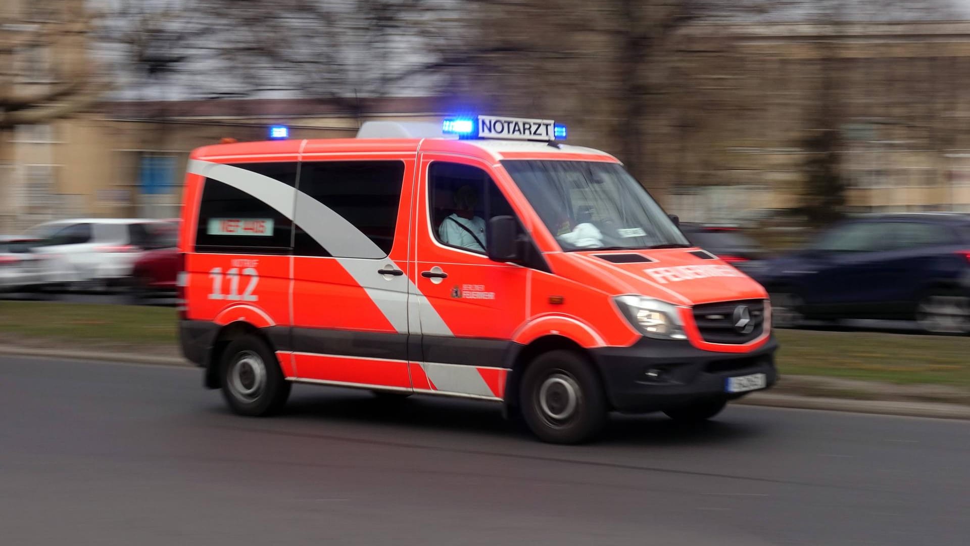 Notfallwagen im Einsatz (Symbolbild): Trotz Wiederbelebungsmaßnahmen starb die Frau noch am Unfallort. Notfallwagen im Einsatz (Symbolbild): Trotz Wiederbelebungsmaßnahmen starb die Frau noch am Unfallort.