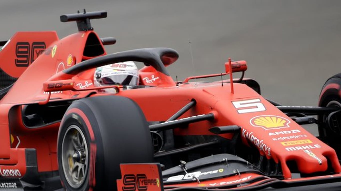 Sebastian Vettel startet vom sechsten Platz aus.