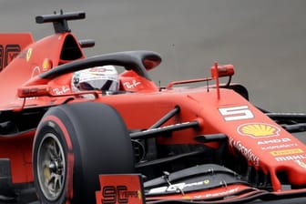 Sebastian Vettel startet vom sechsten Platz aus.