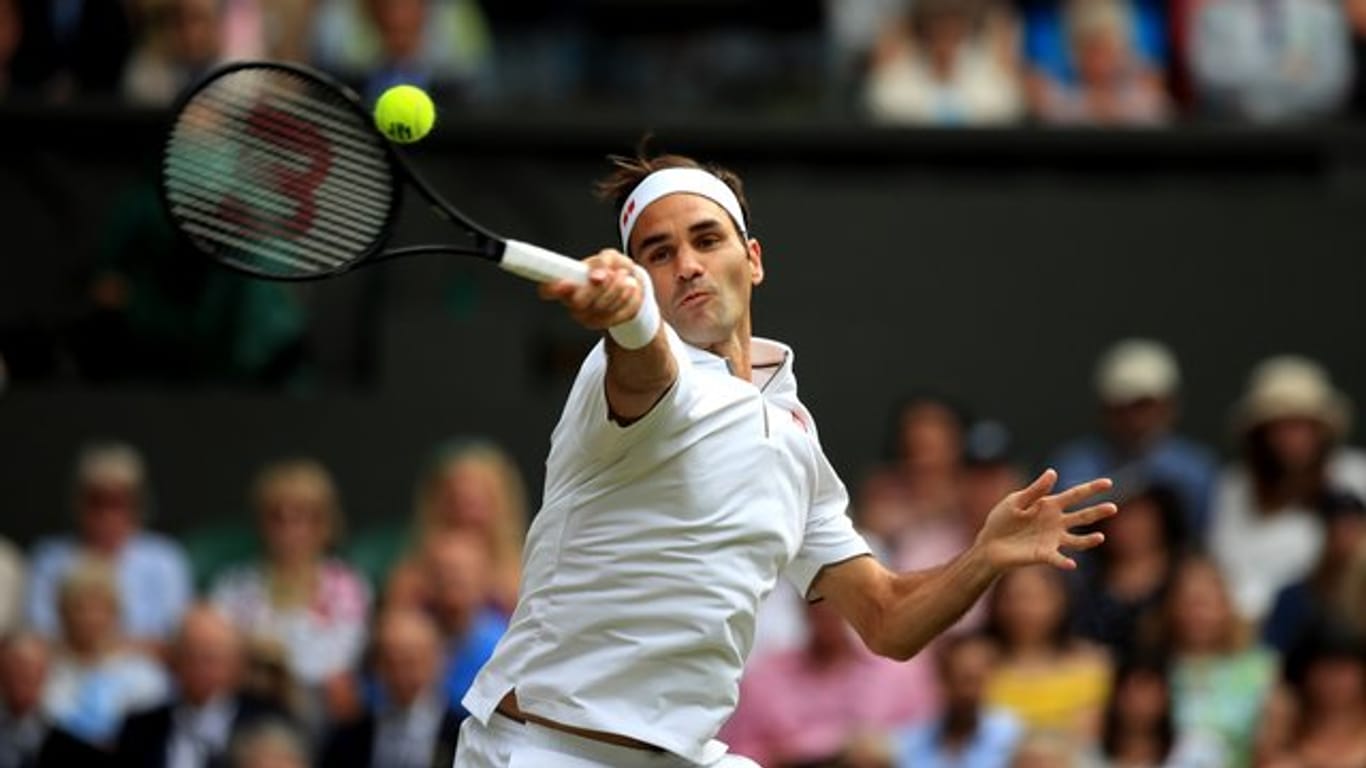 Roger Federer will seinen neunten Wimbledon-Titel gewinnen.