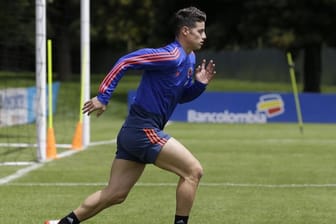 Der ehemalige Bayern-Spieler James Rodríguez soll vor der Verpflichtung durch Atlético Madrid stehen.