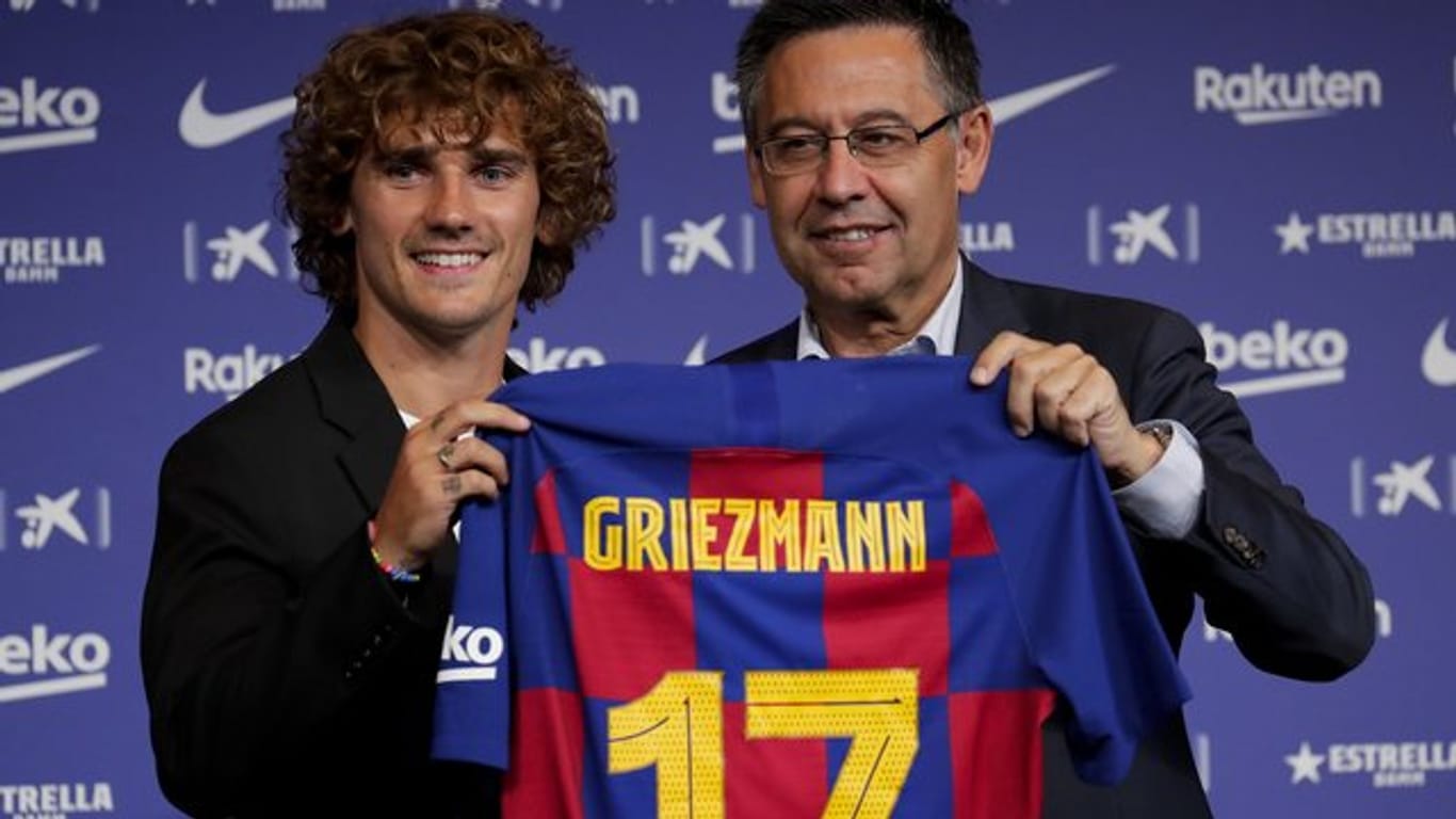 Antoine Griezmann erhält beim FC Barcelona die Nummer 17.