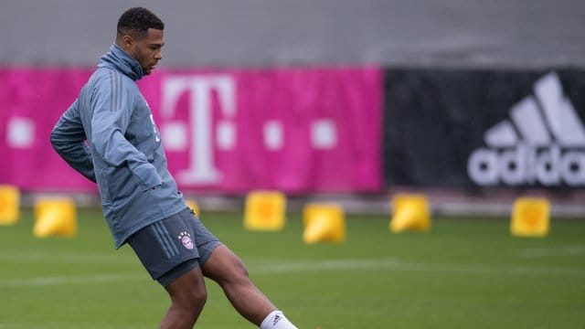 Absolvierte ein individuelles Training: Bayerns Serge Gnabry.
