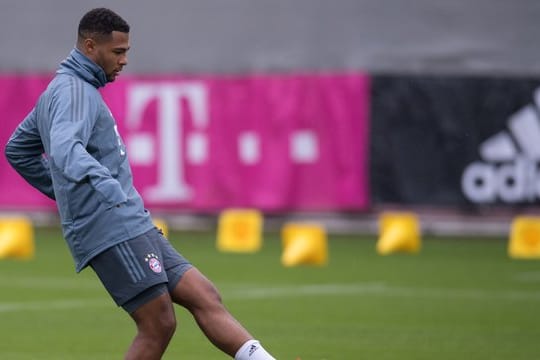 Absolvierte ein individuelles Training: Bayerns Serge Gnabry.