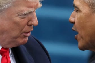 Donald Trump und Barack Obama: Beiden gemeinsam ist eine tiefe Abneigung gegen die Politik des anderen.
