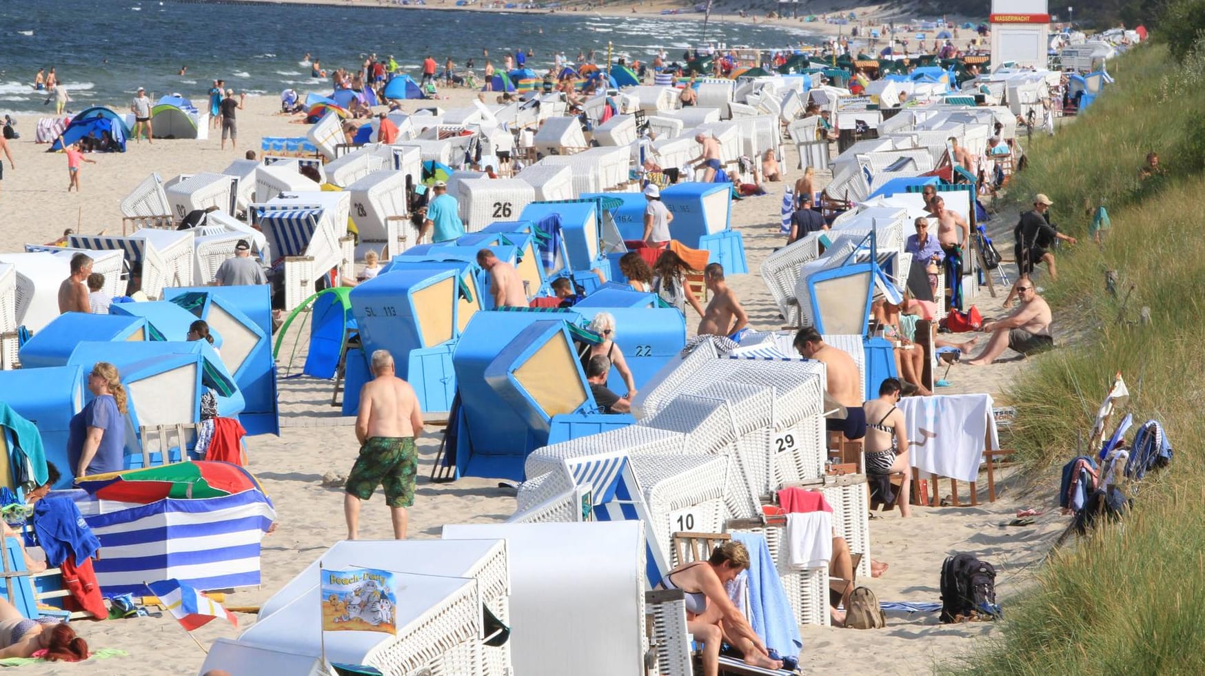 Strand von Zinnowitz auf Usedom: Was erlaubt ist und was nicht, ist teilweise recht unterschiedlich geregelt.