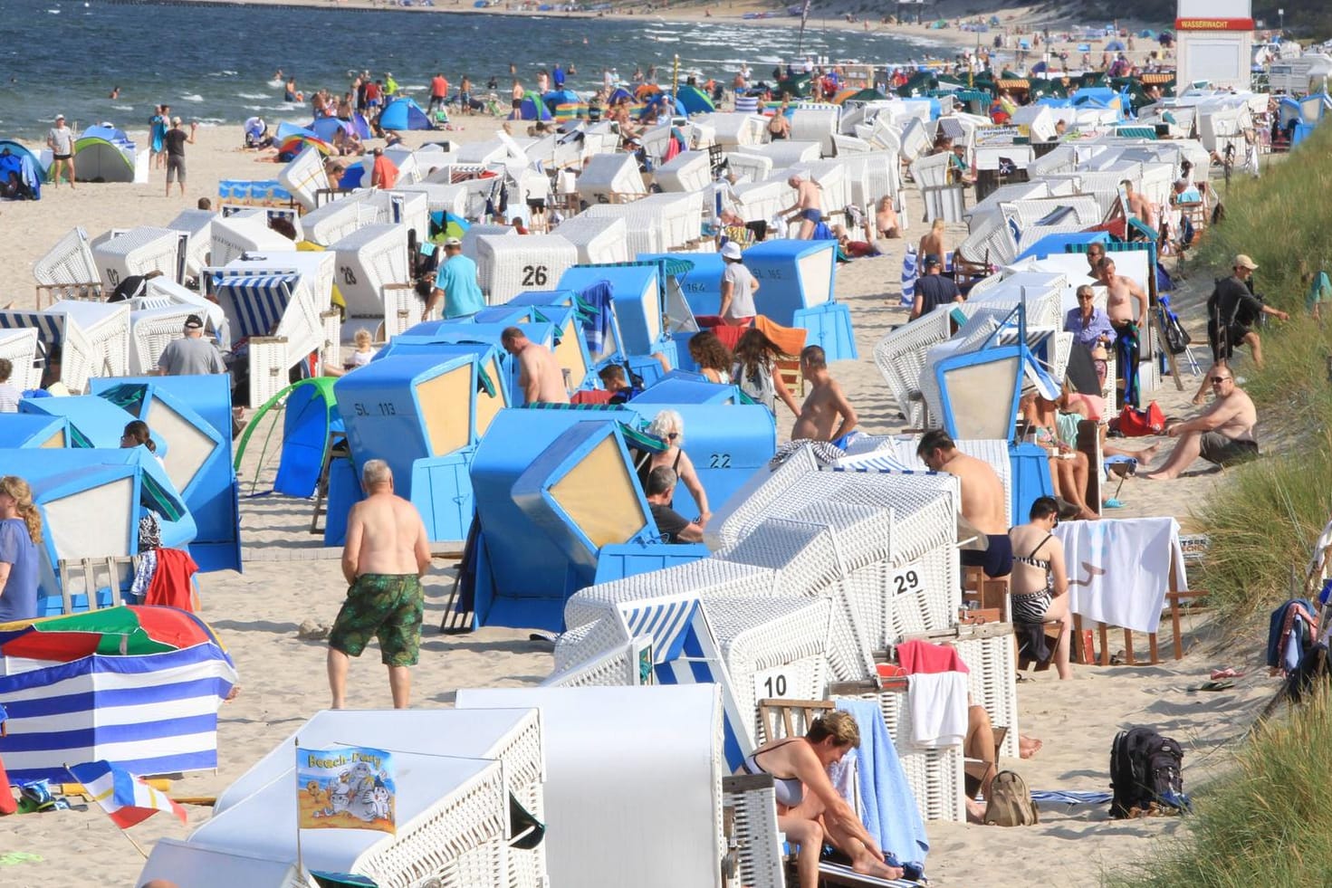 Strand von Zinnowitz auf Usedom: Was erlaubt ist und was nicht, ist teilweise recht unterschiedlich geregelt.