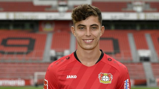 Will das kommende Jahr auf jeden Fall in Leverkusen bleiben: Kai Havertz. Will das kommende Jahr auf jeden Fall in Leverkusen bleiben: Kai Havertz.