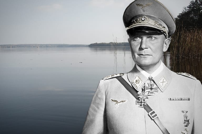 Stolpsee in Brandenburg: Angeblich liegt in dem Gewässer ein Schatz von Hermann Göring.
