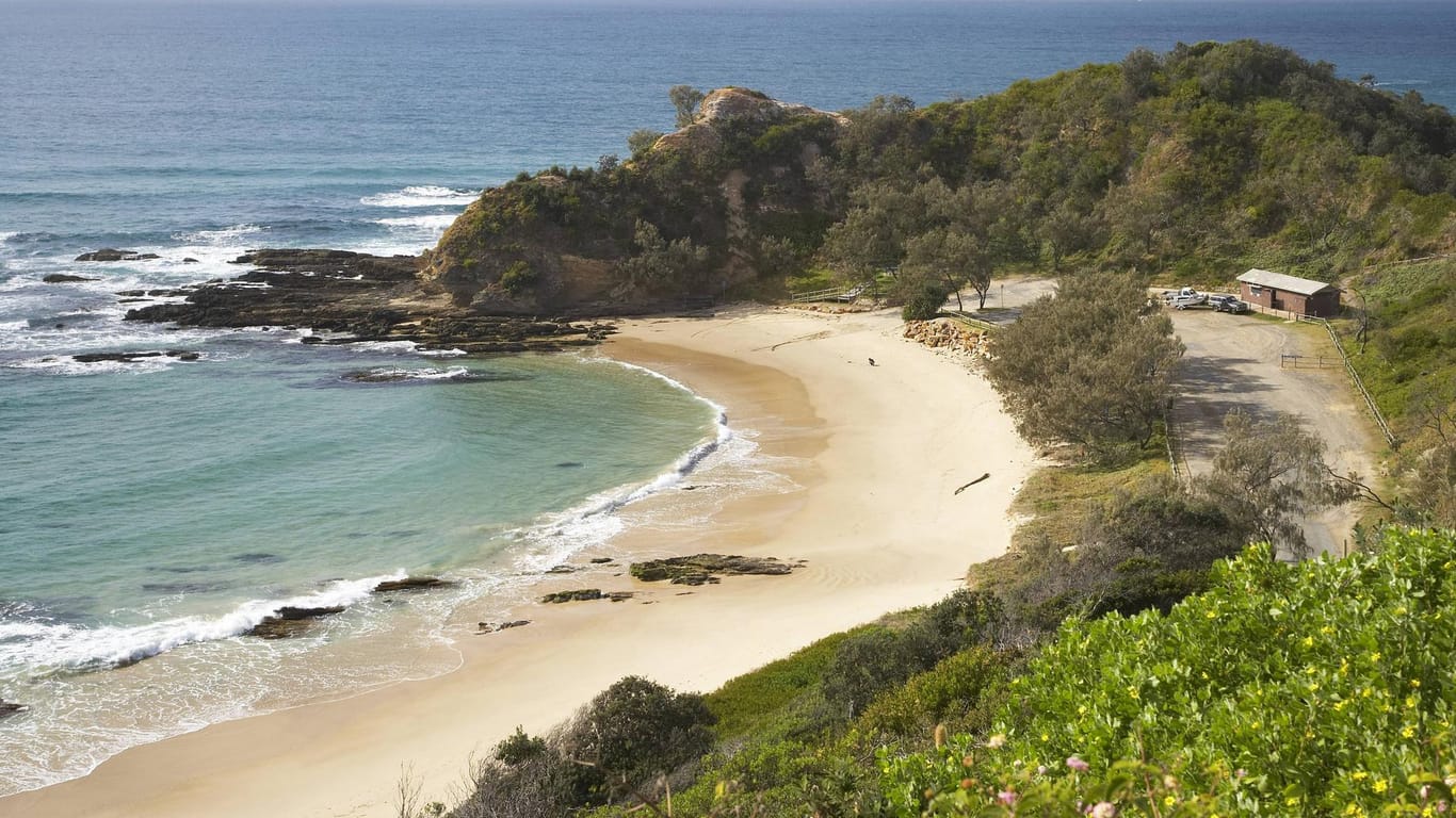 Shelly Beach in Australien: Die am Strand gefundenen Knochen sind die eines vermissten französischen Touristen.