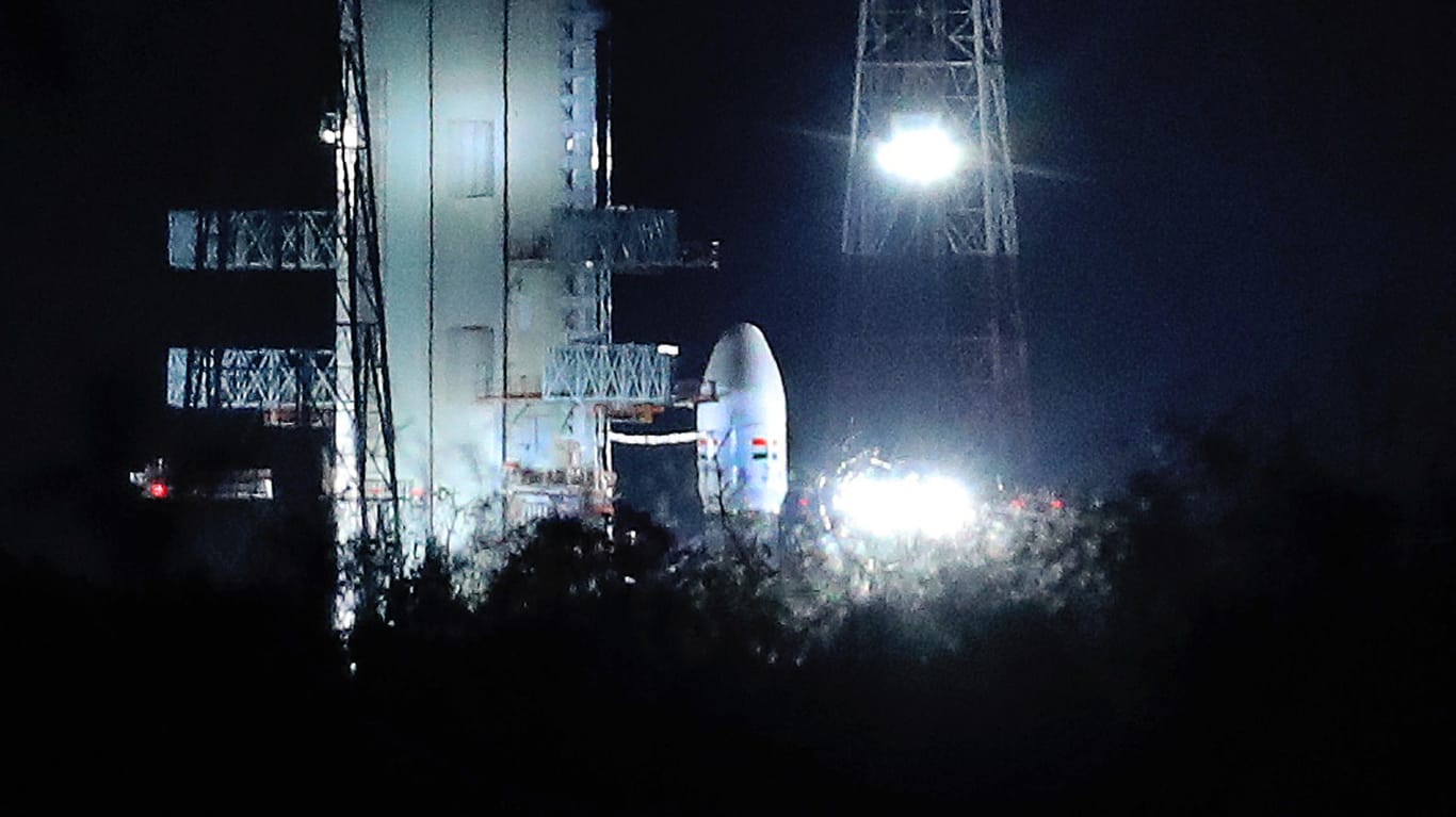 Unbemannte Raumsonde "Chandrayaan-2": Indien musste kürzlich seine Mondmission absagen.