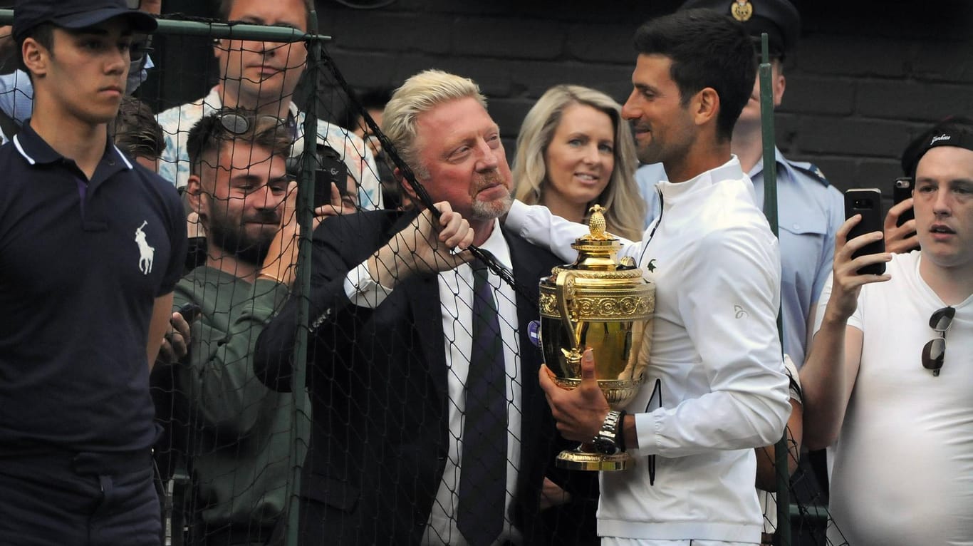 Boris Becker gratuliert seinem ehemaligen Schützing Novak Djokovic: "Die Leute müssen sich der Größe von Novak bewusst werden."