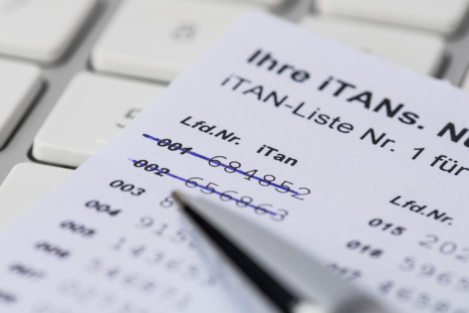 iTaN-Liste: Das Onlinebanking-Verfahren in seiner altbekannten Form ist nicht mehr sicher genug. iTaN-Liste: Das Onlinebanking-Verfahren in seiner altbekannten Form ist nicht mehr sicher genug.