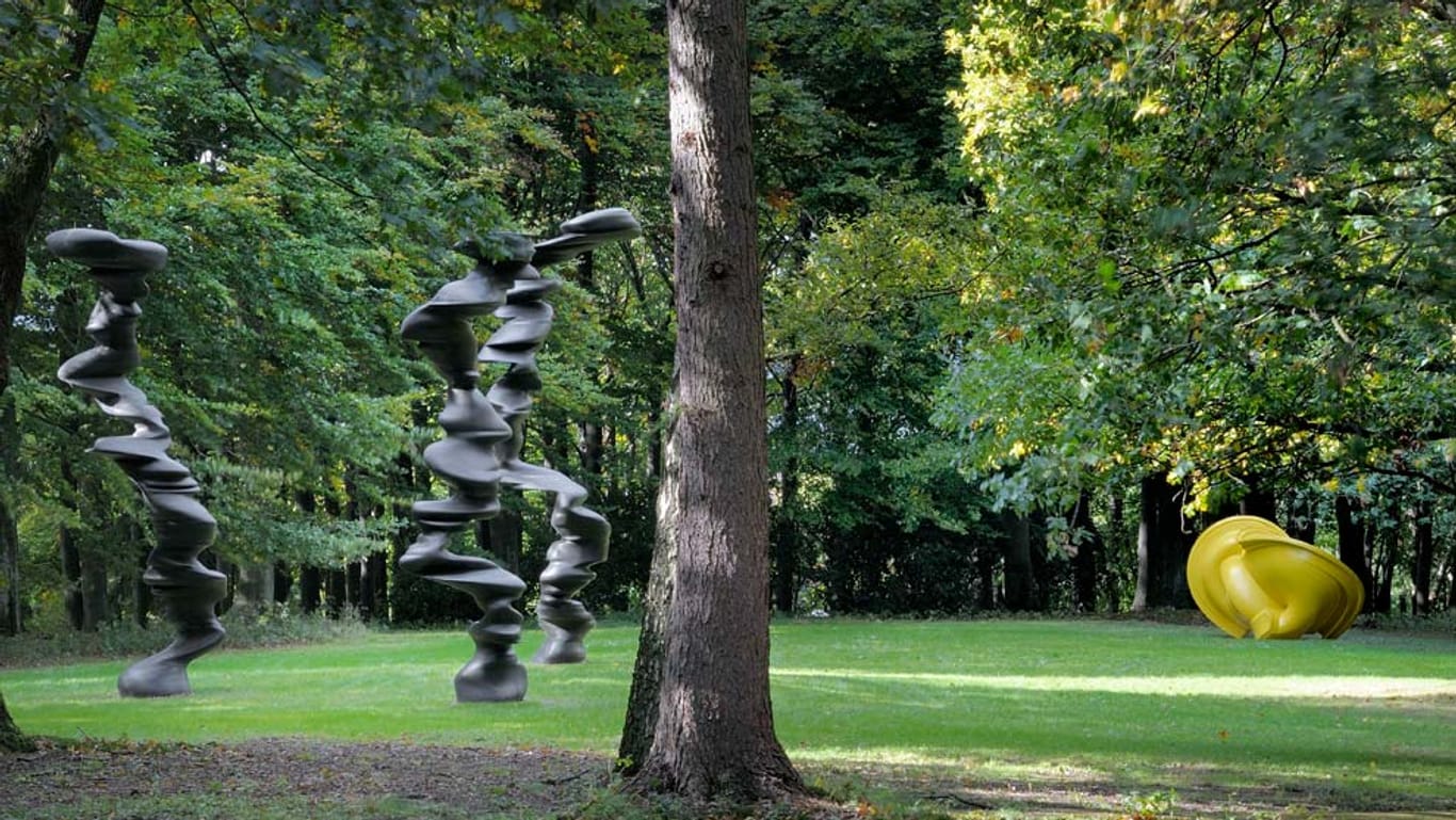 Skulpturenpark Waldfrieden: Der Skulpturenpark liegt über dem Tal der Wupper zwischen Elberfeld und Barmen.