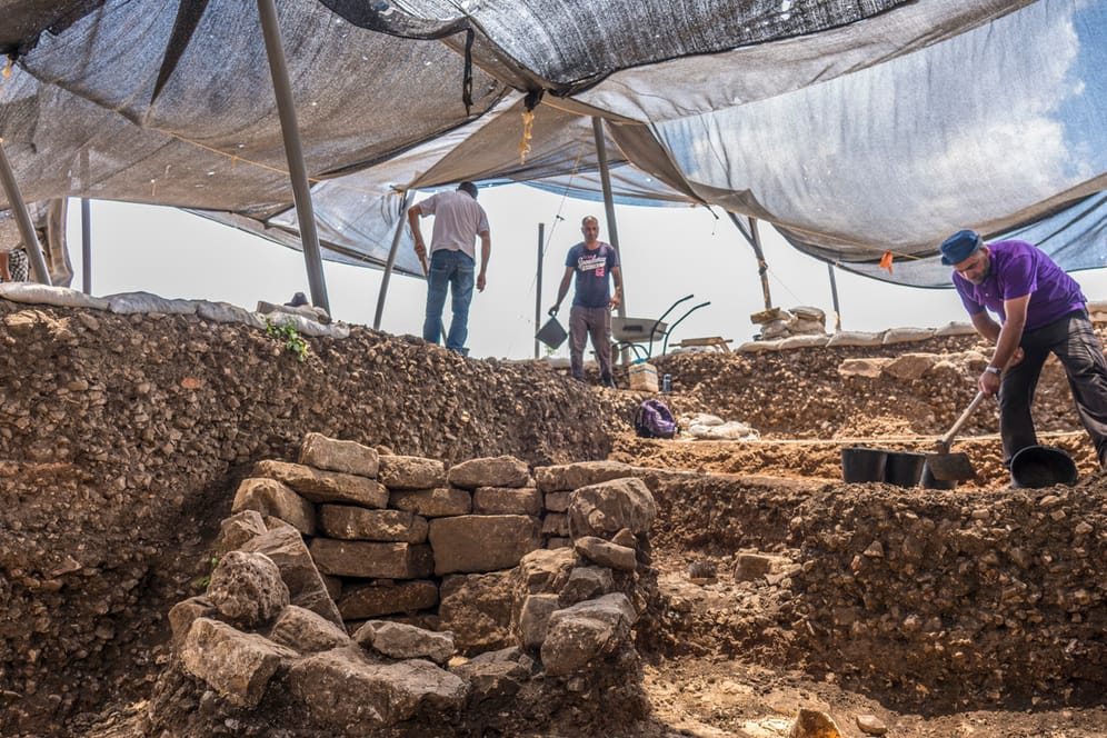 Israel: Archäologen haben eine urzeitliche Siedlung entdeckt.