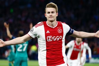 Matthijs de Ligt von Ajax Amsterdam schließt sich wohl Juventus Turin an.